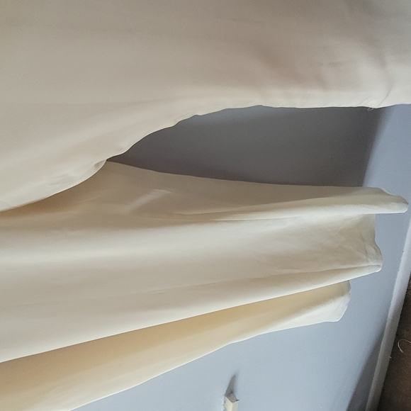 Coldwater Creek Sequined Elegant Cream Lace Jacket and Pants Suit Set 22W Vtg - Picture 9 of 11